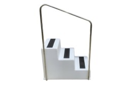 Dock Boarding Steps Handrail - 3 Steps Dock Boarding Steps Handrail - 3 Steps